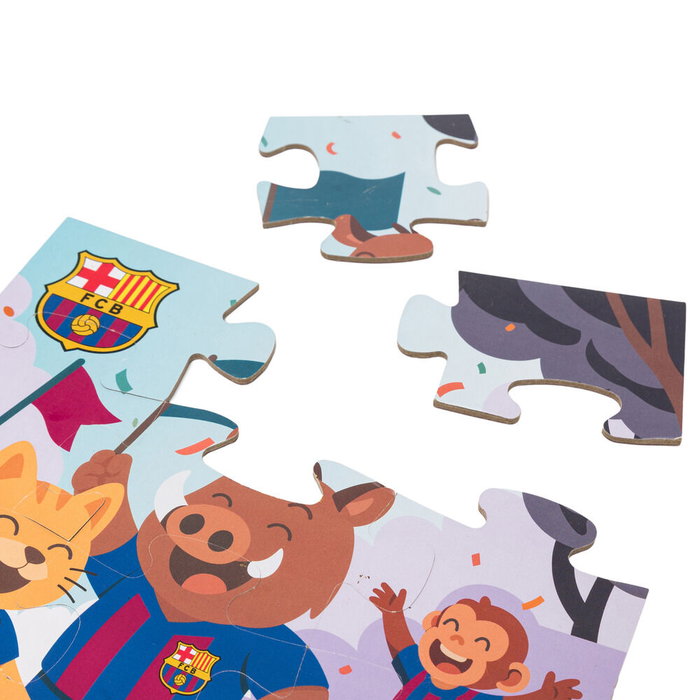 MINILAND Puzzle F.C. Barcelona 12pzs
