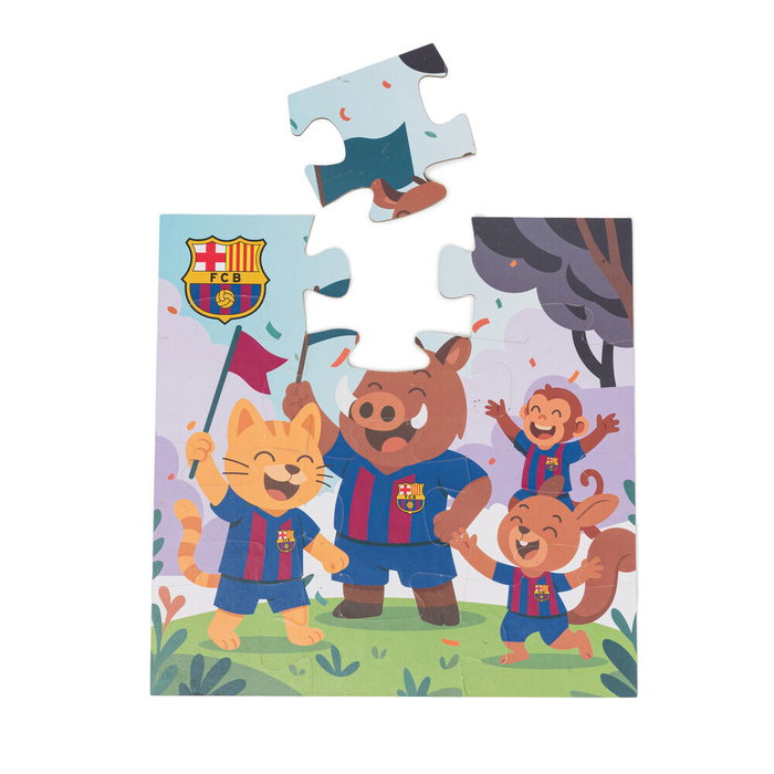 MINILAND Puzzle F.C. Barcelona 12pzs