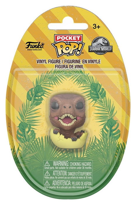 Funko Jurassic World Figuras Pocket POP! Egg Vinyl Expositor (16 unidades)