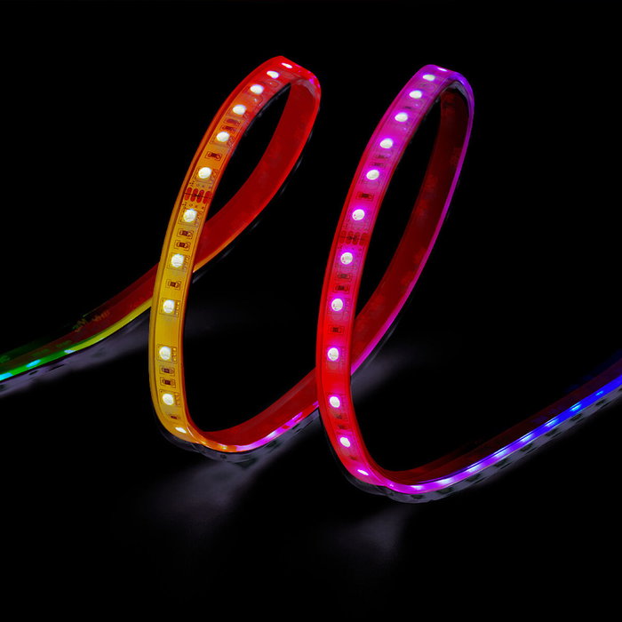 Edm Tira LED RGB Adhesiva 5 m x 12 mm IP65 con App Tuya y Mando Edm Tira LED RGB Adhesiva 5 m x 12 mm IP65 con App Tuya y Mando