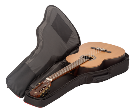 Ek Funda para Guitarra Clásica Roja con 30 mm de Acolchado Ek Funda para Guitarra Clásica Roja con 30 mm de Acolchado