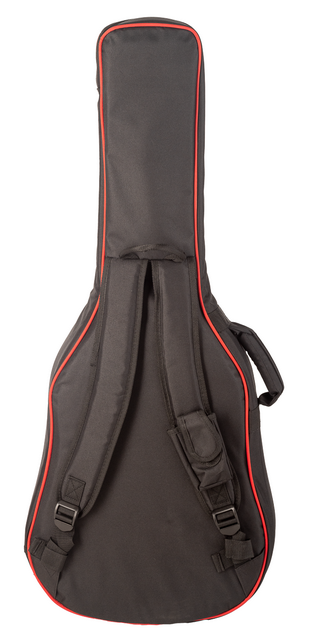 Ek Funda para Guitarra Clásica Roja con 30 mm de Acolchado Ek Funda para Guitarra Clásica Roja con 30 mm de Acolchado