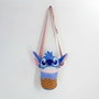 Cerdá Bolso peluche Stitch Disney azul