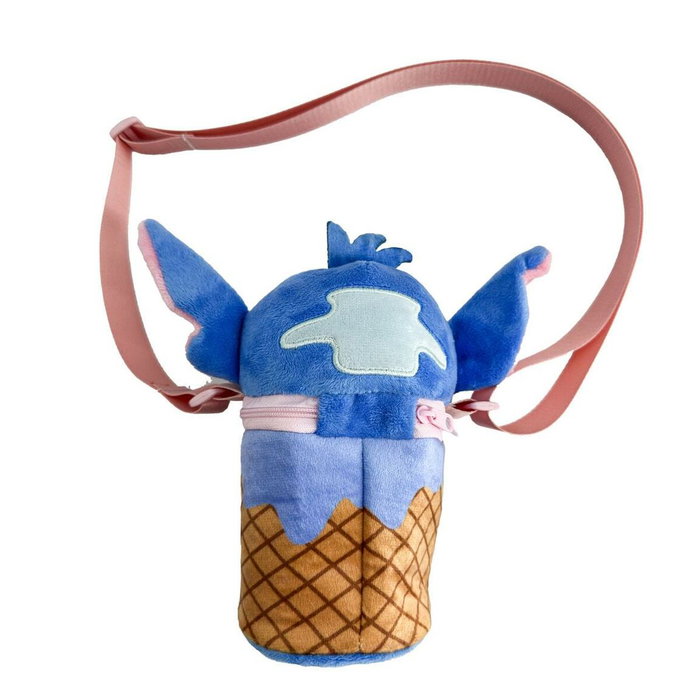 Cerdá Bolso peluche Stitch Disney azul