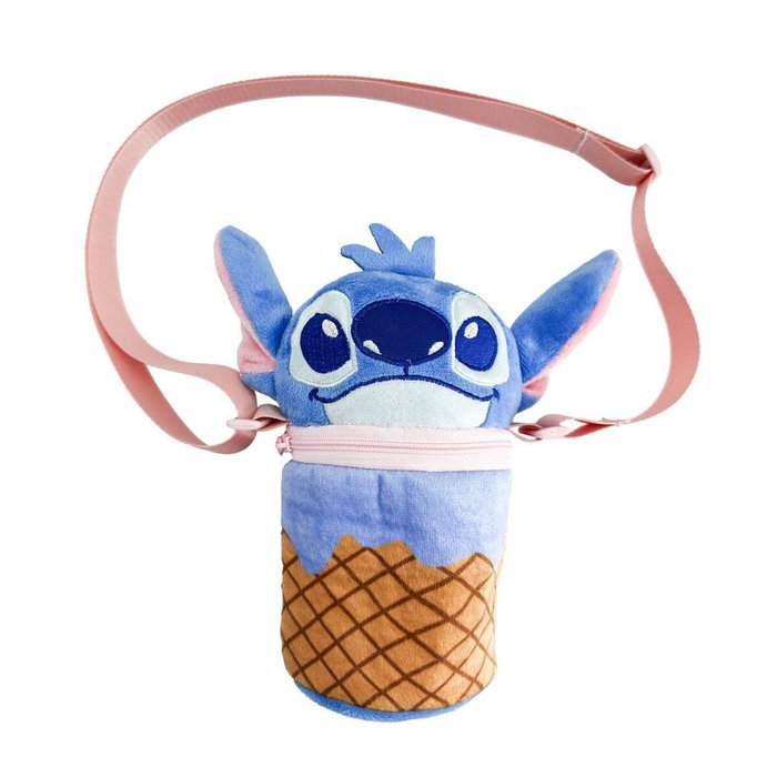Cerdá Bolso peluche Stitch Disney azul