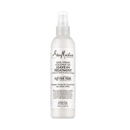 Shea Moisture 100% Virgin Coconut Oil Leave-In Treatment 237ml Shea Moisture 100% Virgin Coconut Oil Leave-In Treatment 237ml