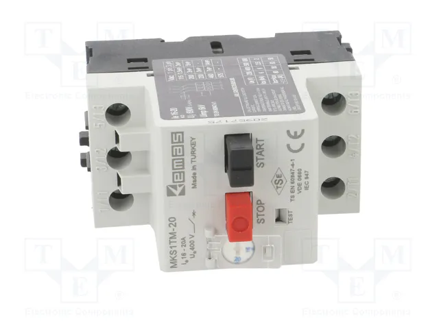 EMAS Interruptor motorizado MKS 2 16-20A 3 polos