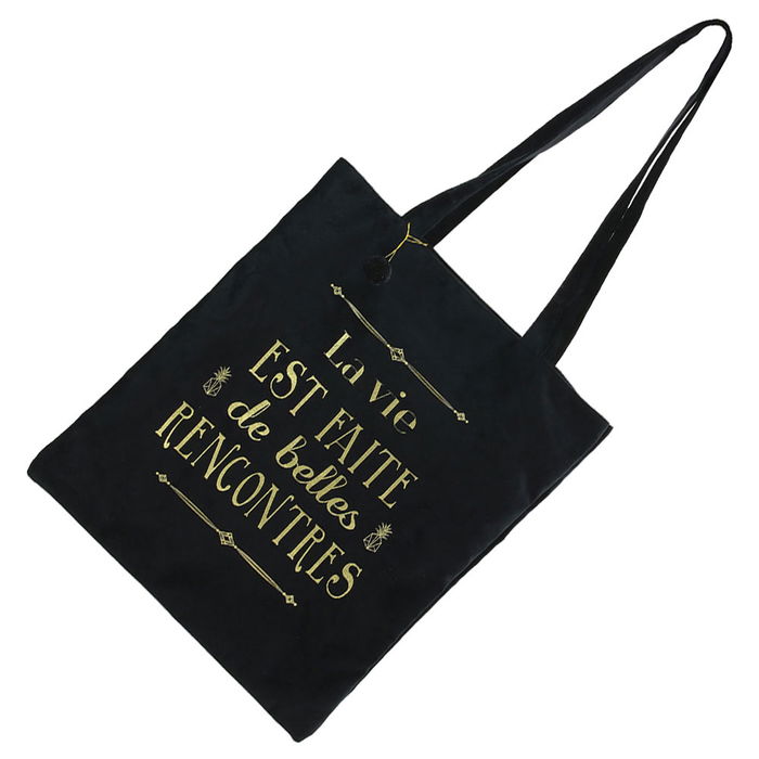 Home Deco Factory Bolsa Terciopelo Art Decó 35x75 cm