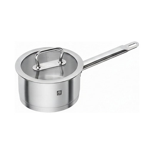 Zwilling Peak Stieltopf 16 cm 18/10 Edelstahl, Silber Zwilling Peak Stieltopf 16 cm 18/10 Edelstahl, Silber