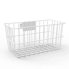Rolling stand basket - white accs