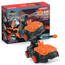Schleich 42668 Eldrador Creatures Lava Crashmobile con Mini Criatura - Set de Coches con Figura Fantástica
