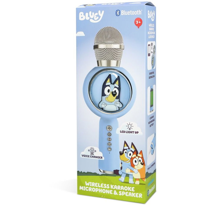OTL TECHNOLOGIES Micrófono altavoz LED Bluey