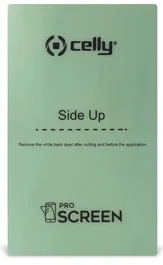 Celly PROFILM20 Protector de Pantalla Universal PET Transparente Anti-Rayones para Teléfono Móvil - Pack de 20 Unidades