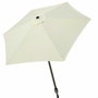 Color Baby Parasol de terraza 270 cm con chimenea y mástil de aluminio