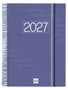 Finocam Agenda Espiral Basic Year 2027 Azul A4