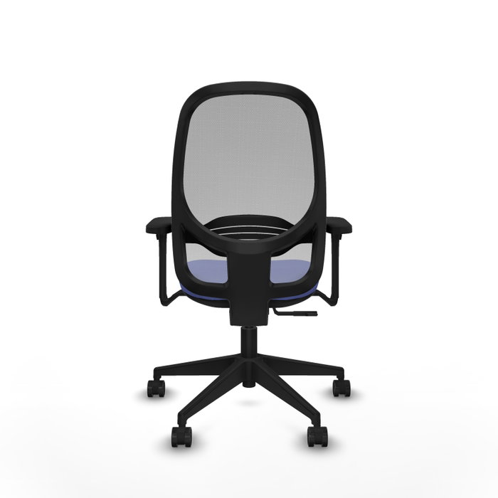 PIQUERAS Y CRESPO Silla de oficina Cilanco con mecanismo Sincro, Tela Azul claro y Malla Gris PIQUERAS Y CRESPO Silla de oficina Cilanco con mecanismo Sincro, Tela Azul claro y Malla Gris