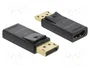 DeLOCK Adaptador DisplayPort 1.2 a HDMI 4K HDR 61086