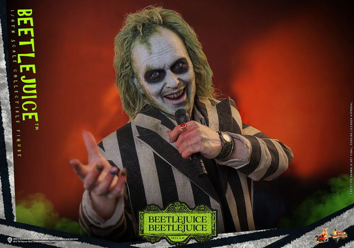 Hot Toys Beetlejuice Beetlejuice Movie Masterpiece Figura 1/6 Beetlejuice 30 cm