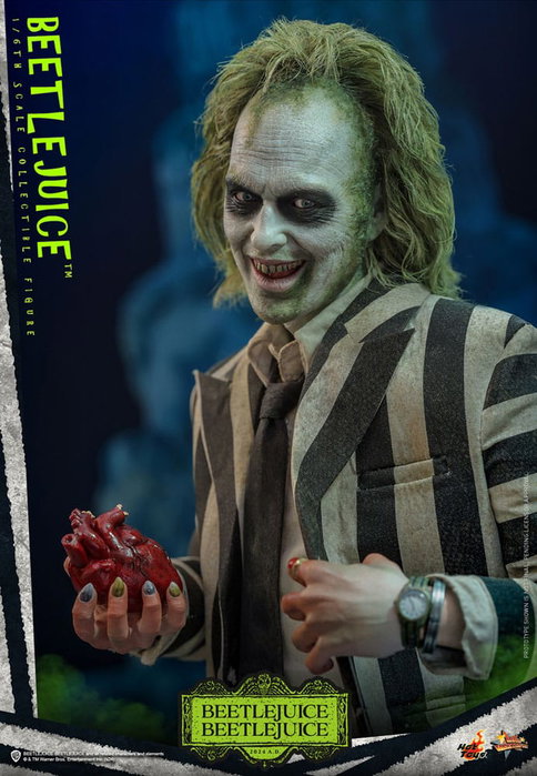 Hot Toys Beetlejuice Beetlejuice Movie Masterpiece Figura 1/6 Beetlejuice 30 cm
