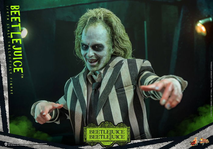 Hot Toys Beetlejuice Beetlejuice Movie Masterpiece Figura 1/6 Beetlejuice 30 cm