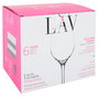 Lav Set 6 Copas Vino/Agua Fame 395 cc (4 Cajas)