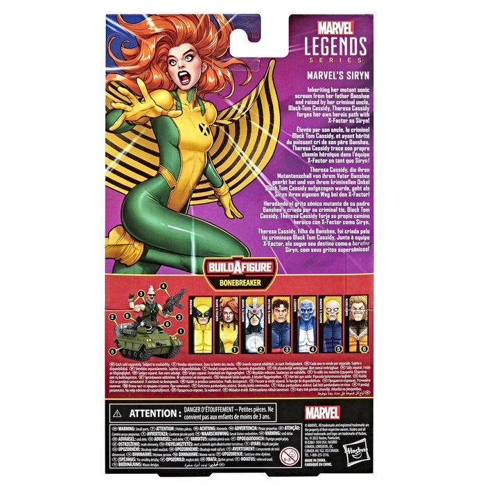 Hasbro Marvel Legends Siryn Figura X-Men 15 cm Hasbro Marvel Legends Siryn Figura X-Men 15 cm