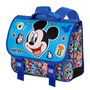 Disney Mickey Mouse Mochila Escolar Cartable 2.0 Azul para Niños