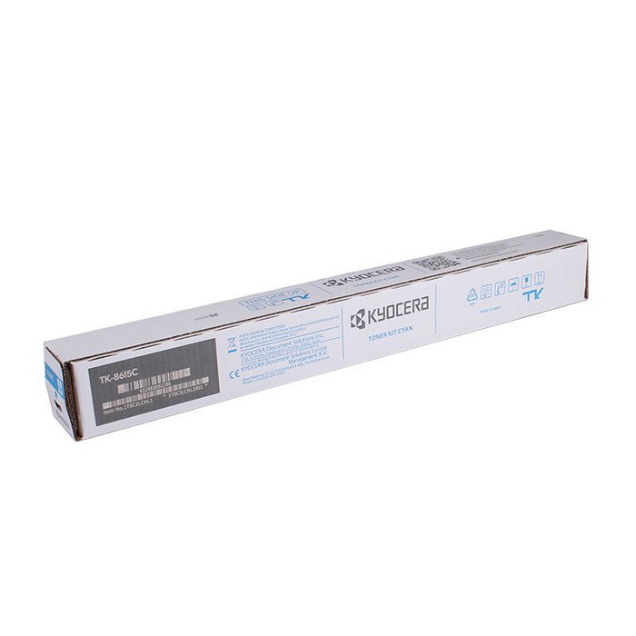 Kyocera Toner TK-8615 Cyan - Cartucho de Tóner (1T0C2LCNL1)