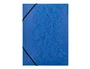 Q-connect Carpeta kf02167 Gomas Cartón Símil Prespán Solapas 320x243 mm Azul