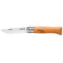 Opinel Navaja Nº 9 Acero Carbono Hoja 9 cm Mango Haya Barniz Teñido