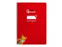 Liderpapel Cuaderno Espiral Pautaguía A4 Tapa Dura Rojo