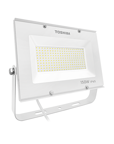TOSHIBA Proyector LED Blanco 10W 6500K IP65 - Proyector de Luz para Exteriores, Focos LED