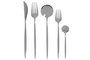DKD Home Decor Cubertería Basicos Plateado Set de 20 piezas 0.5 x 22 x 2 cm Acero Inoxidable