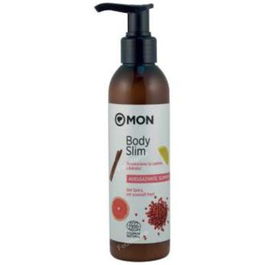 MON Body Slim Adelgazante Eco 200ml - Crema quemagrasas con aloe vera ecológico, estimulante de circulación