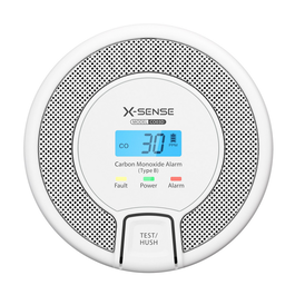 X-Sense CO03D Detector de monóxido de carbono Blanco y Gris