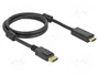 DeLOCK Cable Activo DisplayPort 1.2 a HDMI 4K 60 Hz 1 m 85955