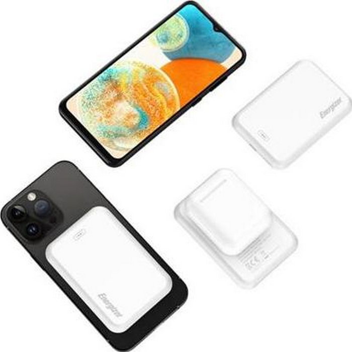 Energizer QM5000 Powerbank Magnético 5000 mAh Blanco Energizer QM5000 Powerbank Magnético 5000 mAh Blanco