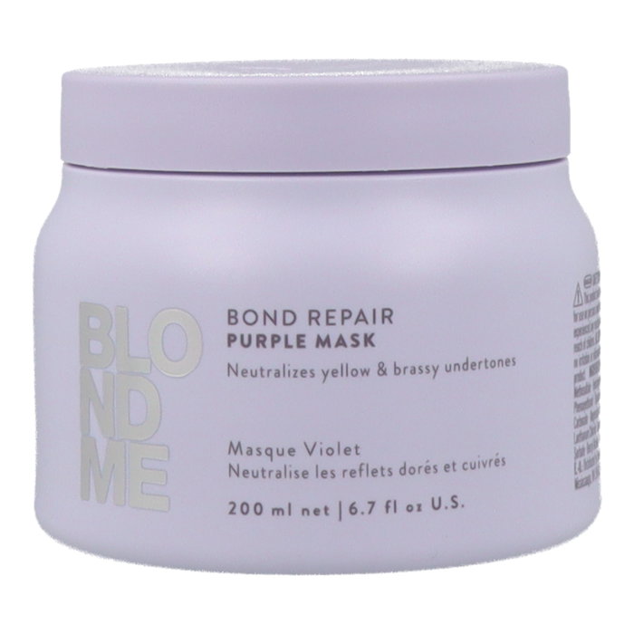 Schwarzkopf BLONDME Cool Blondes Neutralizing Mask 200 ml Schwarzkopf BLONDME Cool Blondes Neutralizing Mask 200 ml