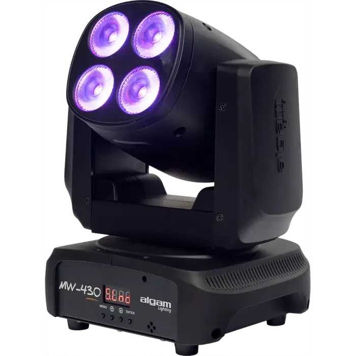 ALGAMLIGHT MW430 Cabeza Móvil Luz Led Wash 4 x 30W RGBW
