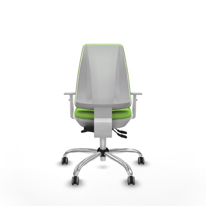 PIQUERAS Y CRESPO Silla de oficina Elche, Pistacho, Mecanismo Asincro, Base Cromada, Ruedas 65 mm PIQUERAS Y CRESPO Silla de oficina Elche, Pistacho, Mecanismo Asincro, Base Cromada, Ruedas 65 mm