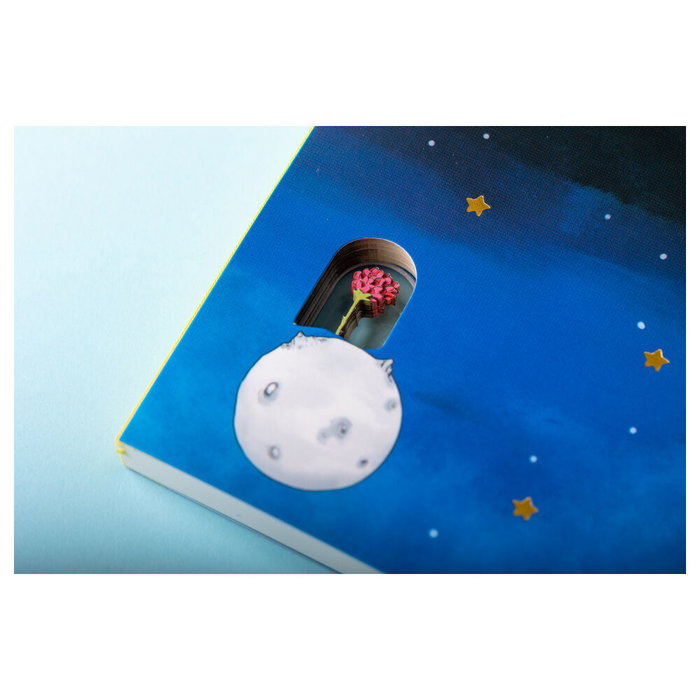 El Principito Cuaderno A5 Apaisado Le Petit Prince con El Principito y el Zorro, 120 Hojas Sin Pautar, Color Azul El Principito Cuaderno A5 Apaisado Le Petit Prince con El Principito y el Zorro, 120 Hojas Sin Pautar, Color Azul