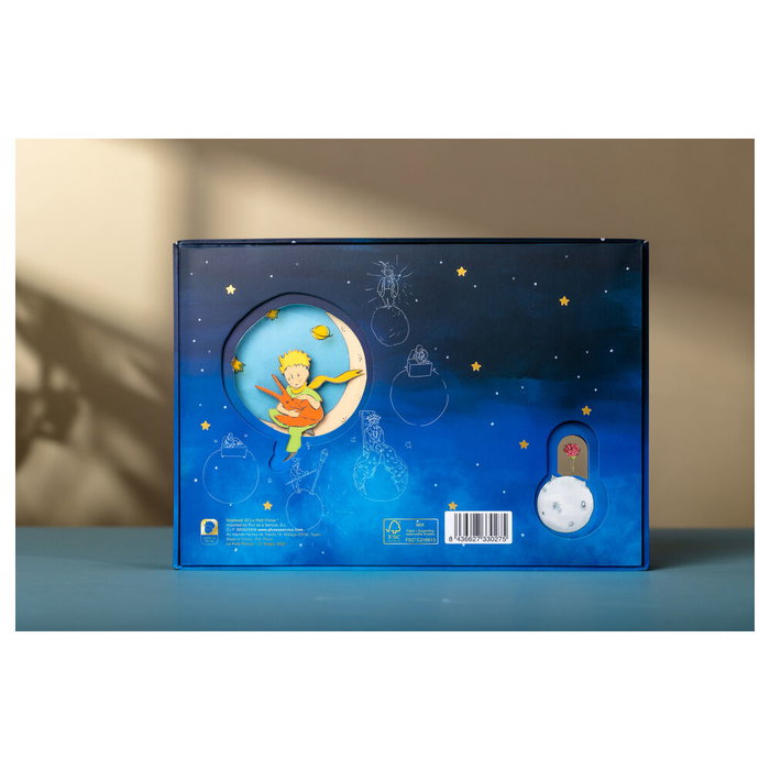 El Principito Cuaderno A5 Apaisado Le Petit Prince con El Principito y el Zorro, 120 Hojas Sin Pautar, Color Azul El Principito Cuaderno A5 Apaisado Le Petit Prince con El Principito y el Zorro, 120 Hojas Sin Pautar, Color Azul