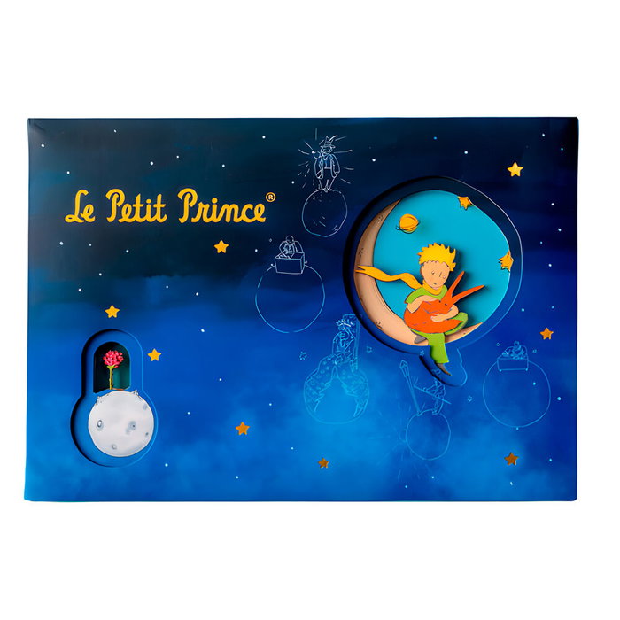 El Principito Cuaderno A5 Apaisado Le Petit Prince con El Principito y el Zorro, 120 Hojas Sin Pautar, Color Azul El Principito Cuaderno A5 Apaisado Le Petit Prince con El Principito y el Zorro, 120 Hojas Sin Pautar, Color Azul