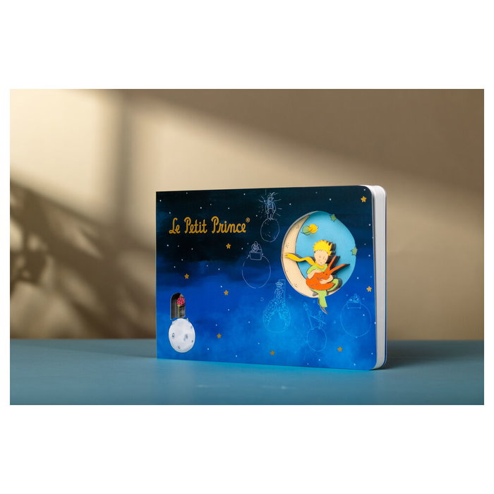 El Principito Cuaderno A5 Apaisado Le Petit Prince con El Principito y el Zorro, 120 Hojas Sin Pautar, Color Azul El Principito Cuaderno A5 Apaisado Le Petit Prince con El Principito y el Zorro, 120 Hojas Sin Pautar, Color Azul