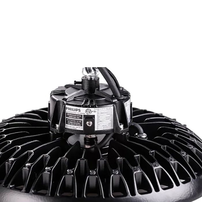 Thorgeon Campana LED 150W 24000 lm 4000K Luz Día IP65 IK08 Ø34 x 18.1 cm - Eficiencia 160 lm/w, Ángulo 120°, Recomendada 10-15 m