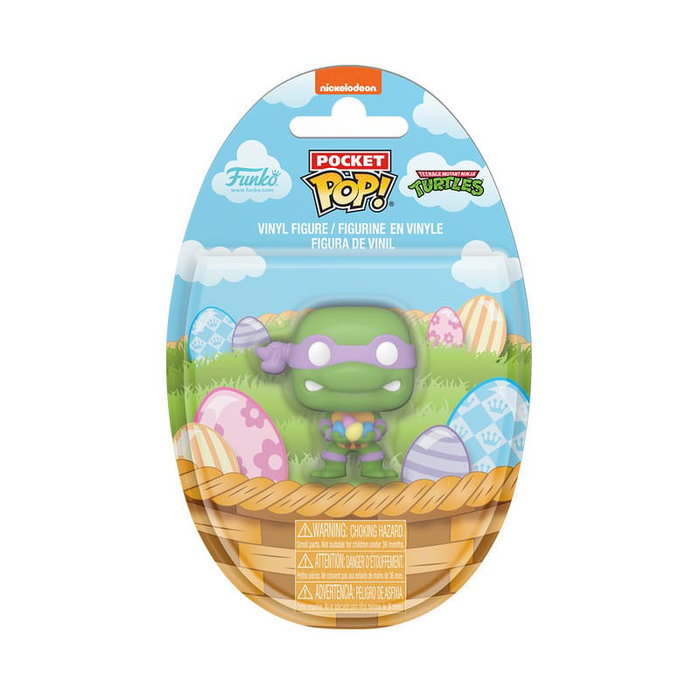 Tortugas Ninja Figura Pocket POP! Vinyl Easter Easter Donatello 4 cm Expositor (16) Tortugas Ninja Figura Pocket POP! Vinyl Easter Easter Donatello 4 cm Expositor (16)