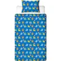 Pokemon AAART15020 Juego de Cama Pikachu y Starter 1G V Microfibra 140x200cm + Funda Almohada 63x63cm