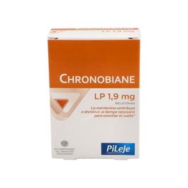 PILEJE Chronobiane Lp 1,9Mg. 60 Comprimidos - Complemento Alimenticio con Melatonina para Conciliar el Sueño