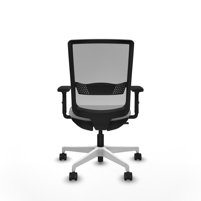 PIQUERAS Y CRESPO Silla de oficina Haches Gris con mecanismo Sincro/Traslack
