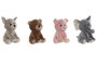 DKD Home Decor Peluches de Animales Multicolor Surtidos